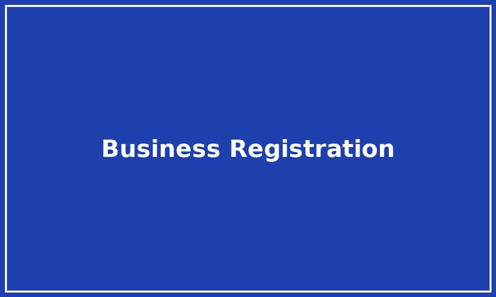 Business Registration